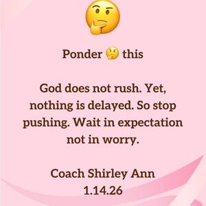 January 14, 2026 Inspirational